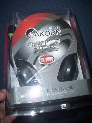 【批發(fā)多媒體耳機(jī) 歐亞科-OK1088 帶麥克風(fēng) 網(wǎng)吧專用立體聲】價格,廠家,圖片,耳機(jī),廣州眾千電子產(chǎn)品-